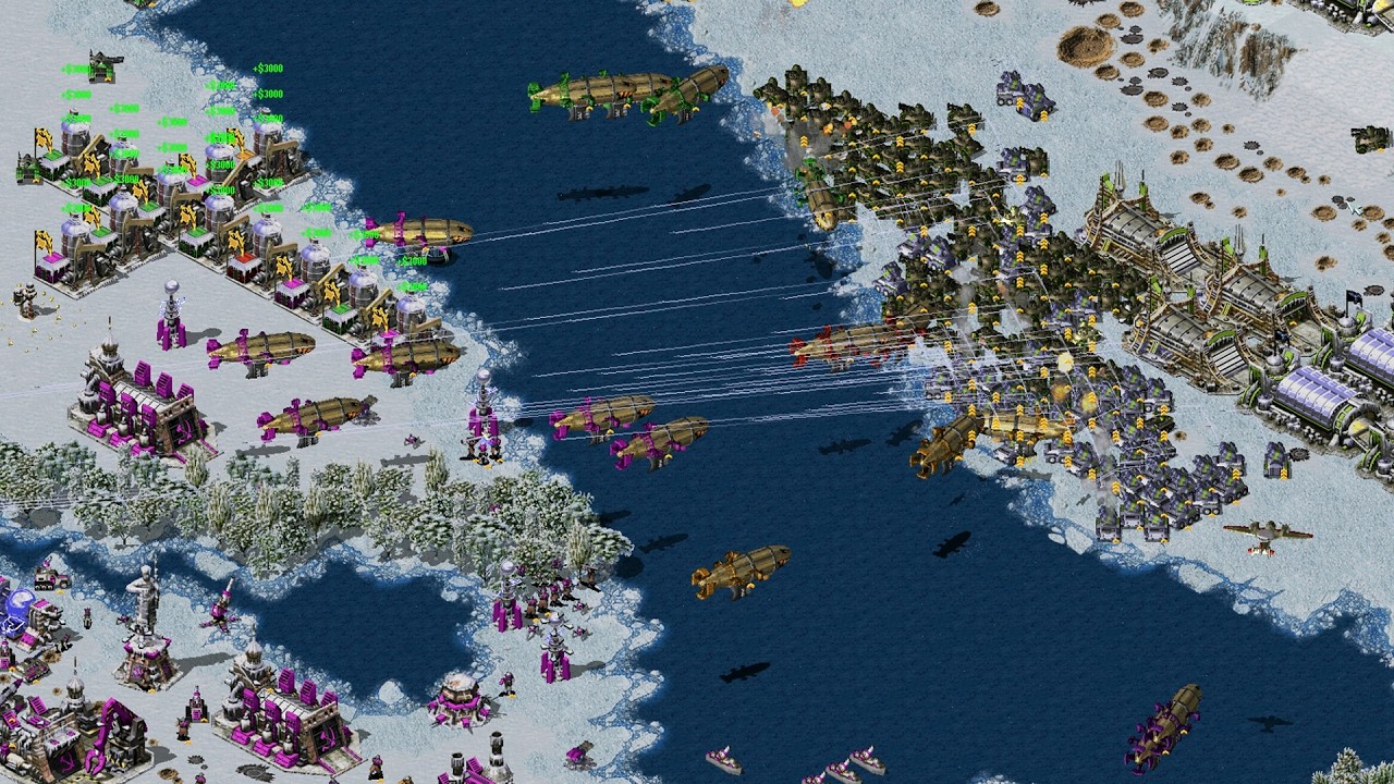 Геймплей Red Alert 2 - Мыслительный мем - Месть Юрия 7 Советский Союз