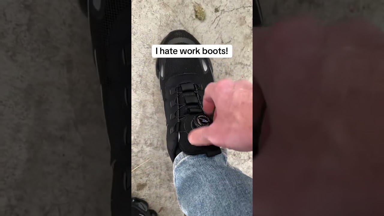 Comfortable Steel Toe Shoes: Waterproof & Puncture Resistant #steeltoe