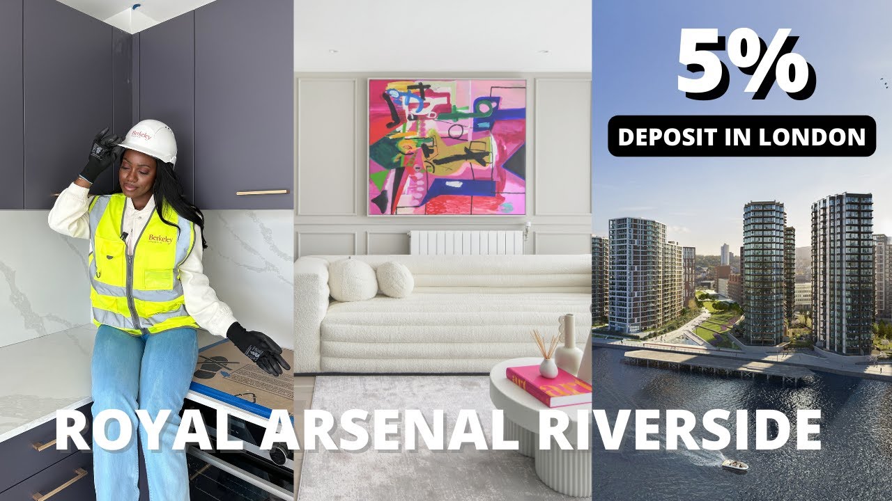 ROYAL ARSENAL RIVERSIDE | South East London | BUY AN APARTMENT WITH A 5% DEPOSIT