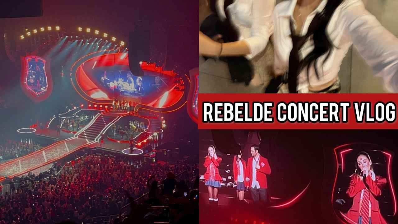 REBELDE Concert Vlog in San Jose | Vlogs con Valeria