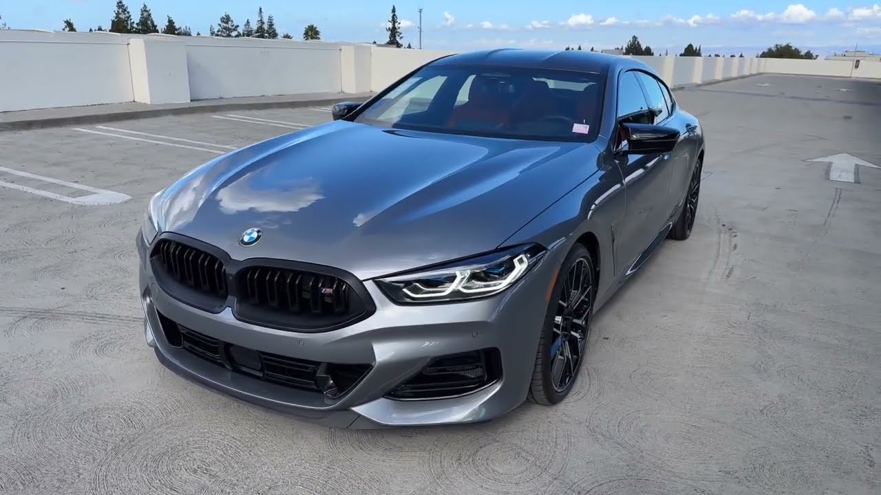 Tour the 2024 M850i xDrive Gran Coupe in Skyscraper Grey