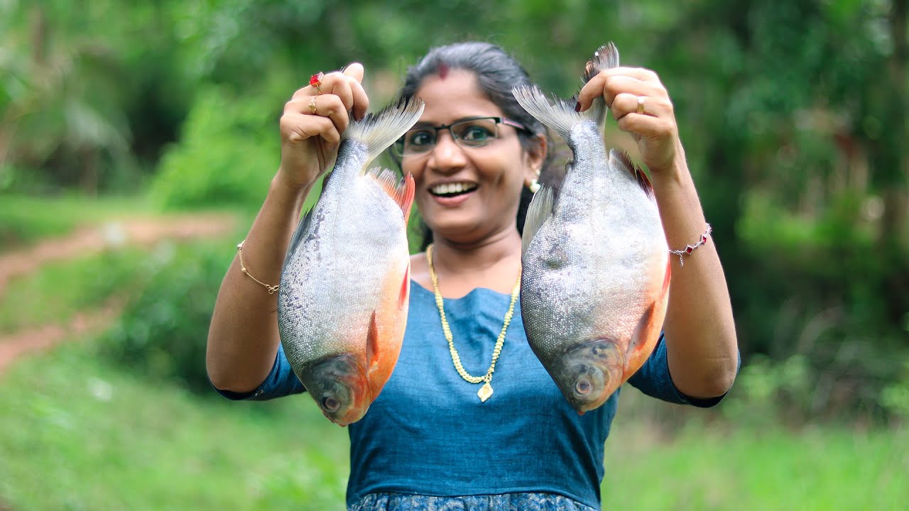 ജീവൻ പണയം വച്ച് കഴിച്ച മീൻകറി🥵💯 | Banglore Style Fish Curry Recipe | Ragi Mudde Eating