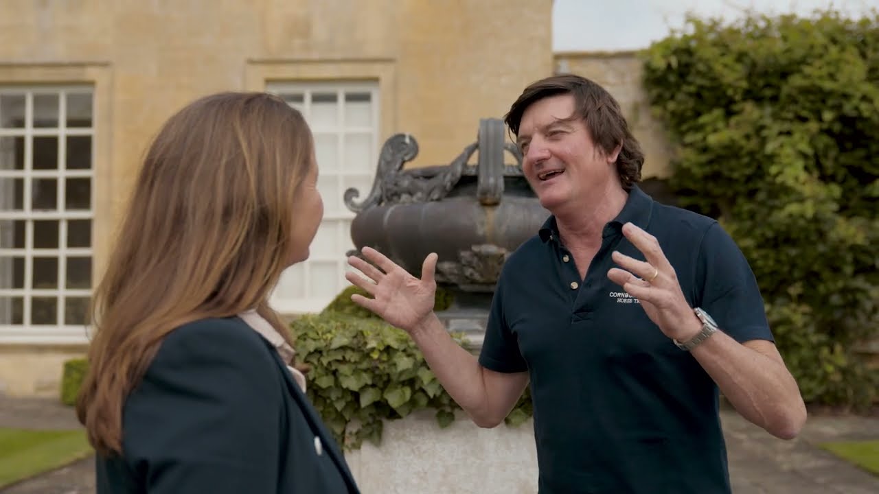 Part 1: CORNBURY HOUSE HORSE TRIALS -  ALICE FOX PITT CHATS TO DAVID HOWDEN