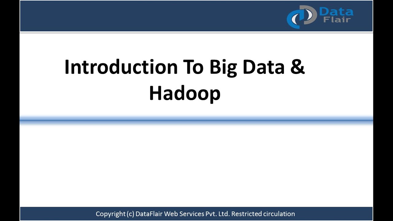 Big Data and Hadoop for Beginners | Hadoop Tutorial | Big Data Hadoop Training | DataFlair