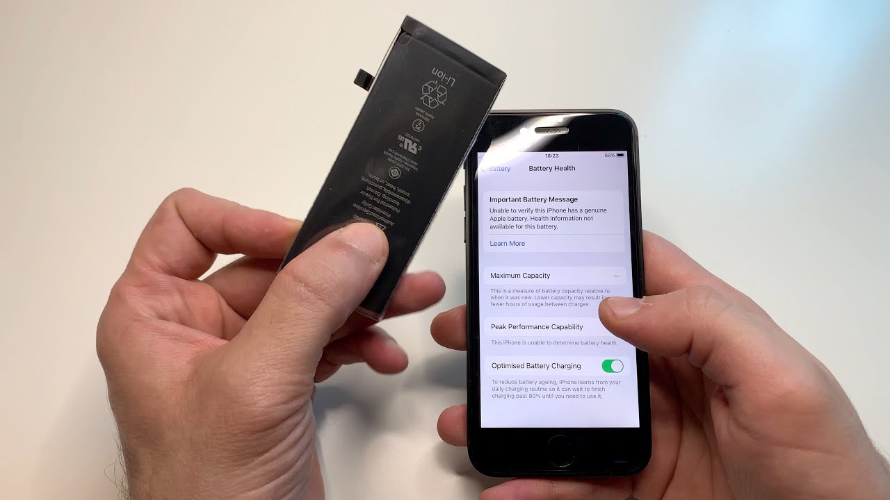 iPhone SE 2(2020) “Important battery message” fix - battery replacement