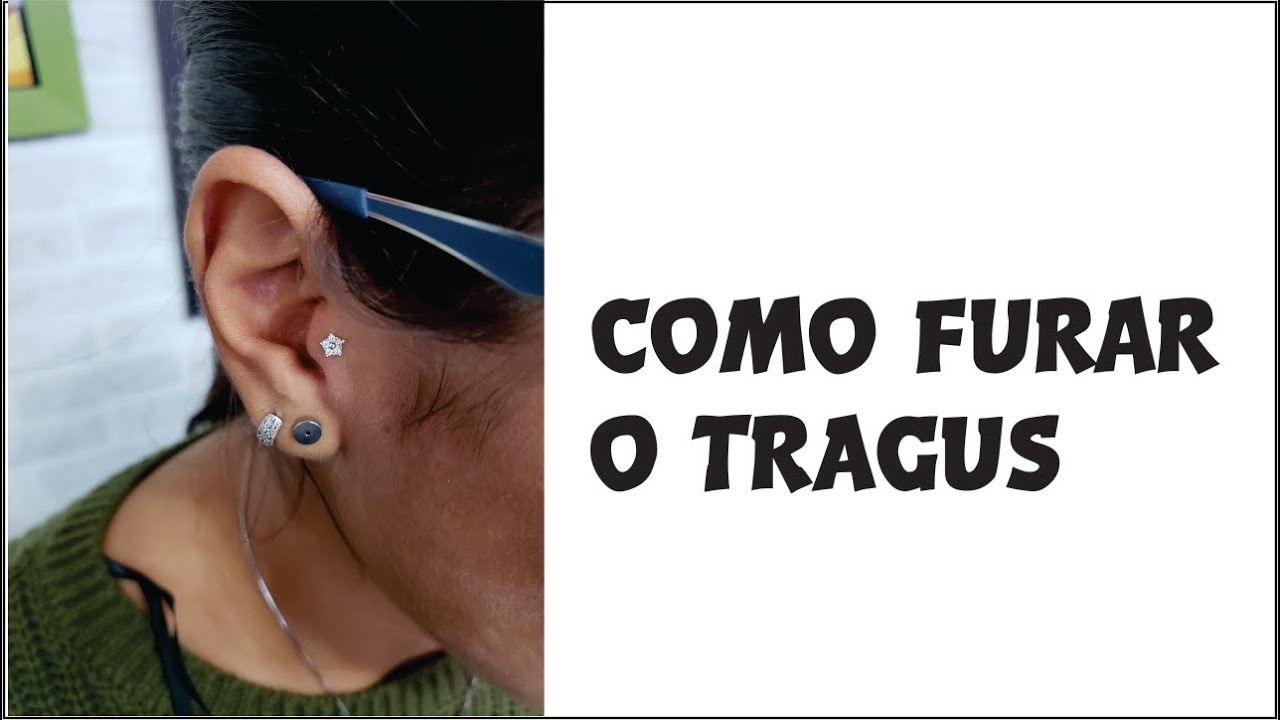 Como furar o tragus