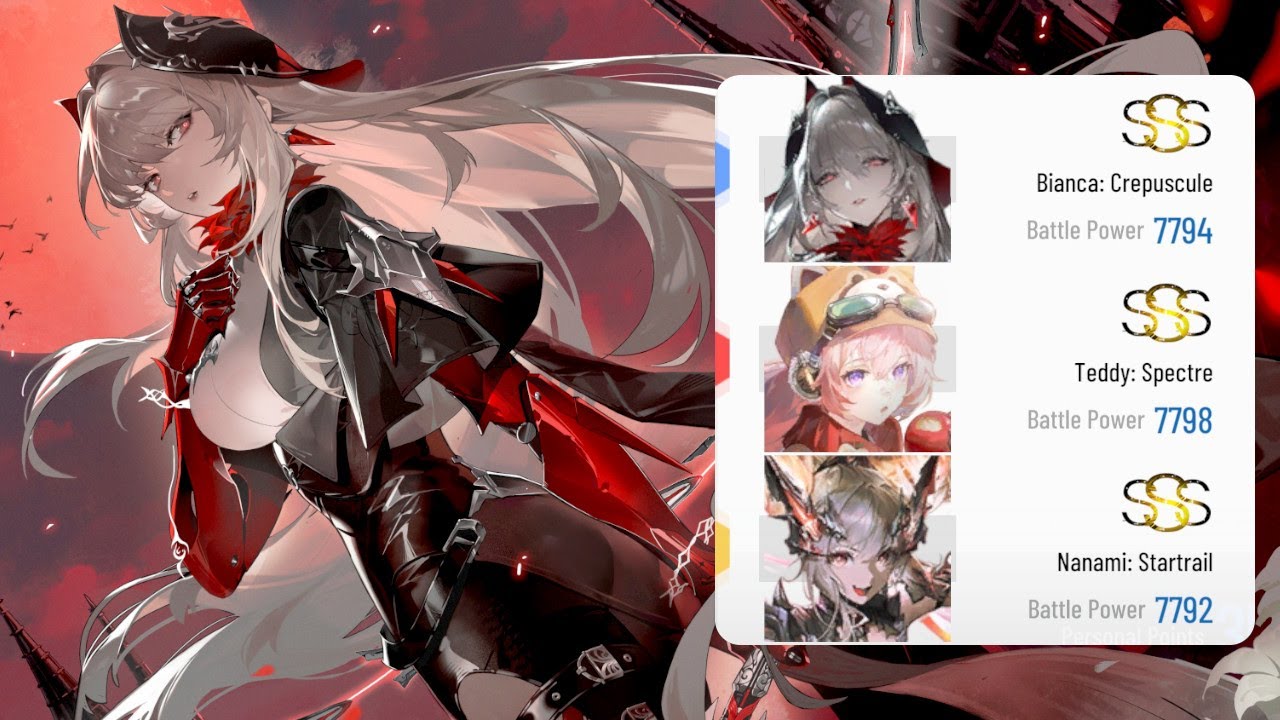 【Punishing: Gray Raven】Raydiance Legend Warzone 1013w (SSS0 Bianca Crepuscule)