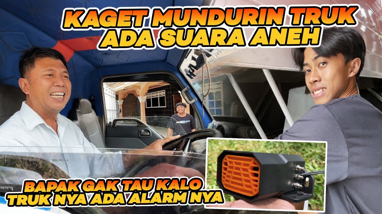 WONG E KAGET!!! PRANK TRUK BAPAK DI PASANG ALARM VIRAL