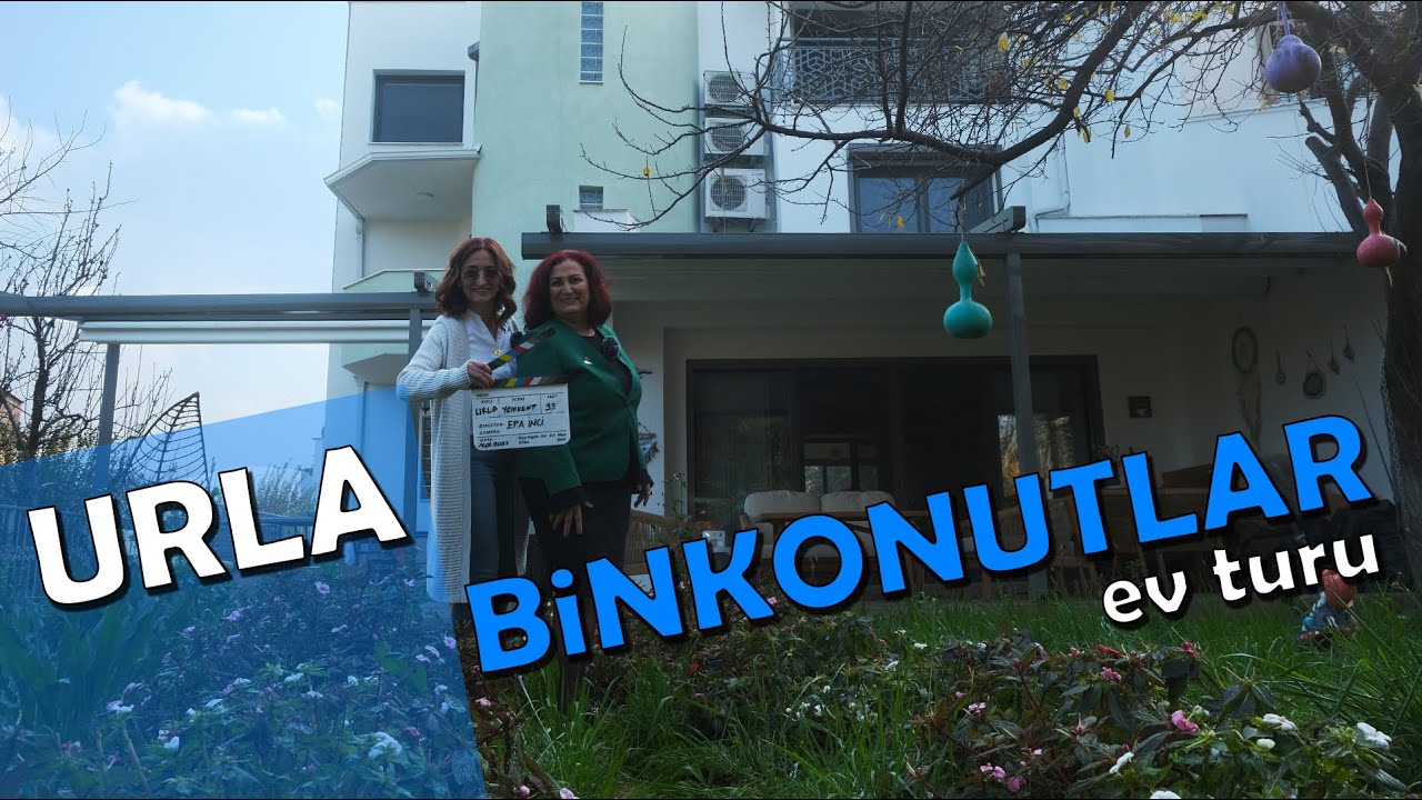İZMİR URLA YENİKENT - BİNKONUTLARDA EŞYALI VİLLA (EV TURU)