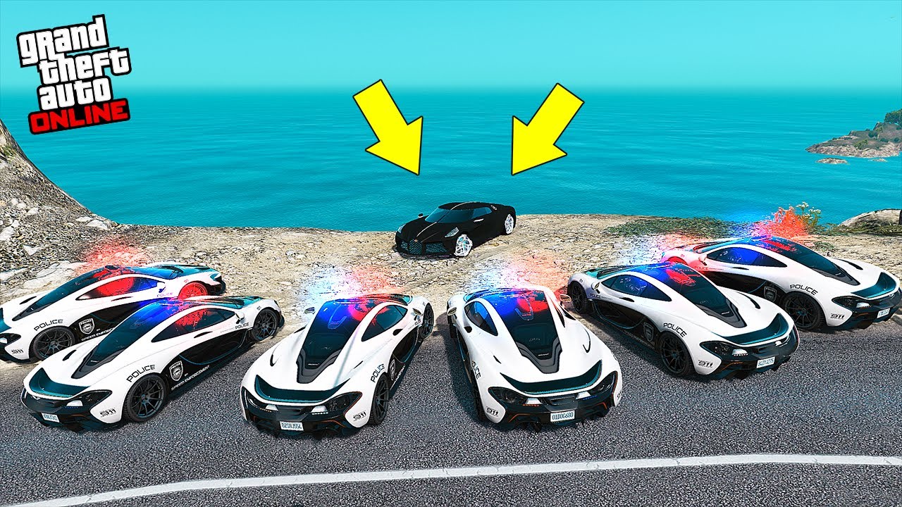 САМАЯ ДОРОГАЯ МАШИНА В МИРЕ? BUGATTI LA VOITURE NOIRE УХОДИТ ОТ ПОГОНИ! ПОЛИЦЕЙСКИЕ ДОГОНЯЛКИ В ГТА