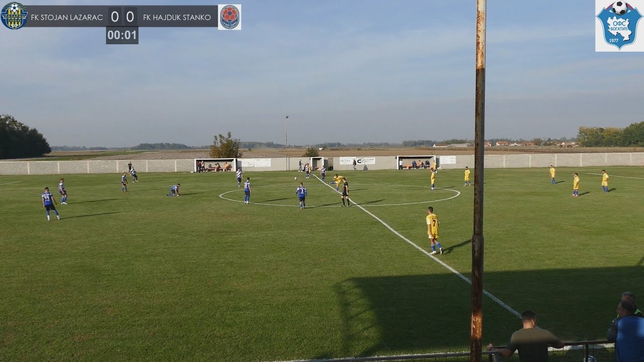 FINALE KUPA OFS BOGATIĆ: FK Stojan Lazarac - FK Hajduk Stanko