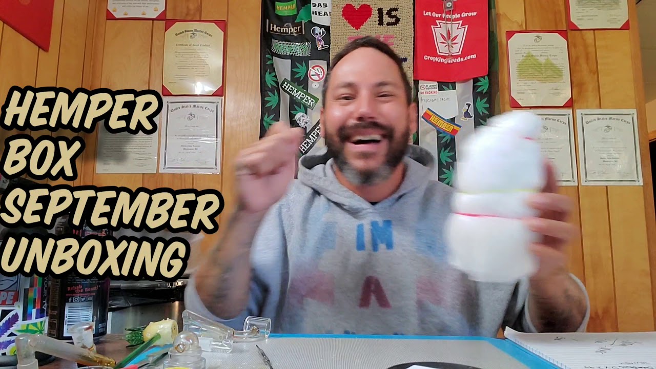 HEMPER BOX SEPTEMBER UNBOXING