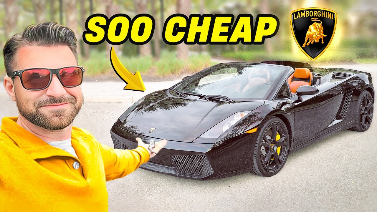 Bought the Cheapest Lamborghini at Auction ... I Couldn't Say No