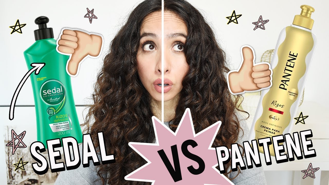 SEDAL VS PANTENE RIZOS DEFINIDOS! 🥊 ¿CÚAL CREMA PARA PEINAR ES MEJOR?