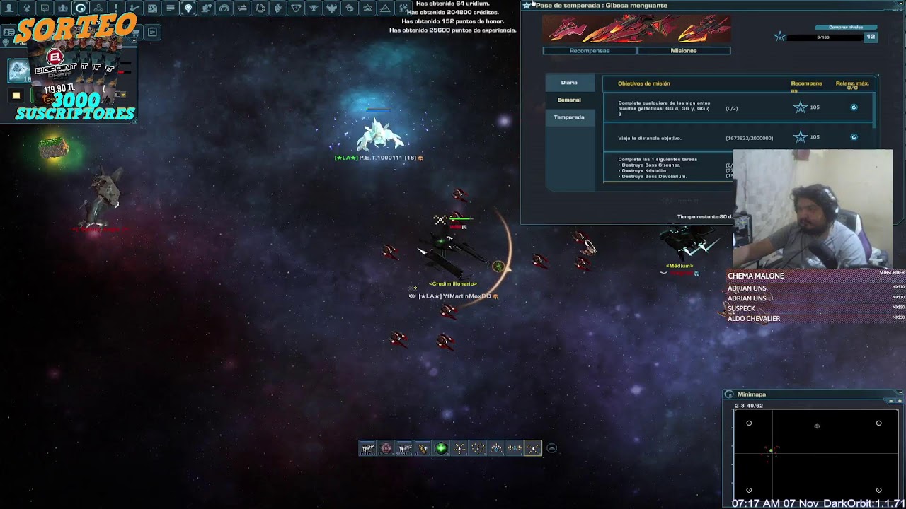 DarkOrbit  | Pasando a Saludar prros