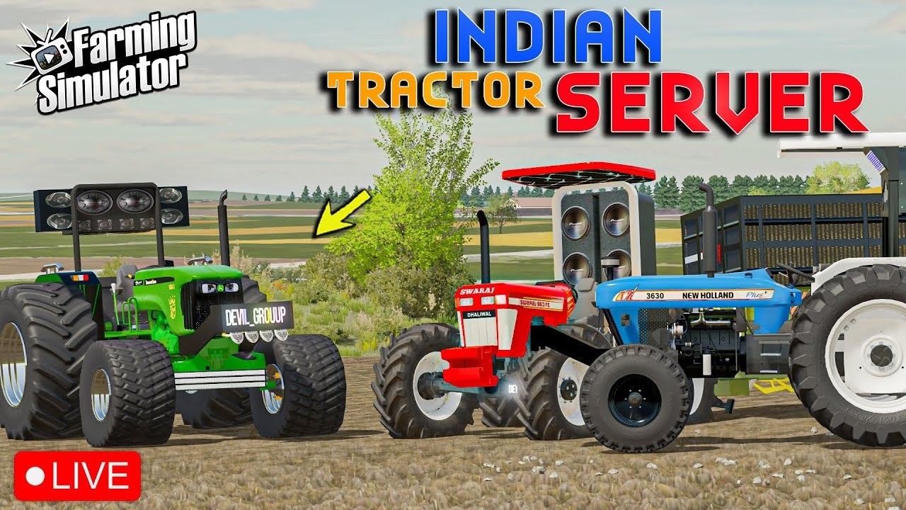 Farming Simulator 25 LIVE #fs25live #fs25indiantractor Live now