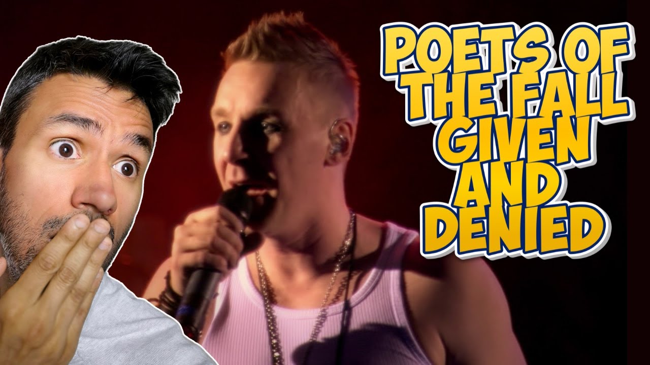 Poets of the Fall - Given and Denied (REACTION) WRITER REACTS - First Time Hearing It