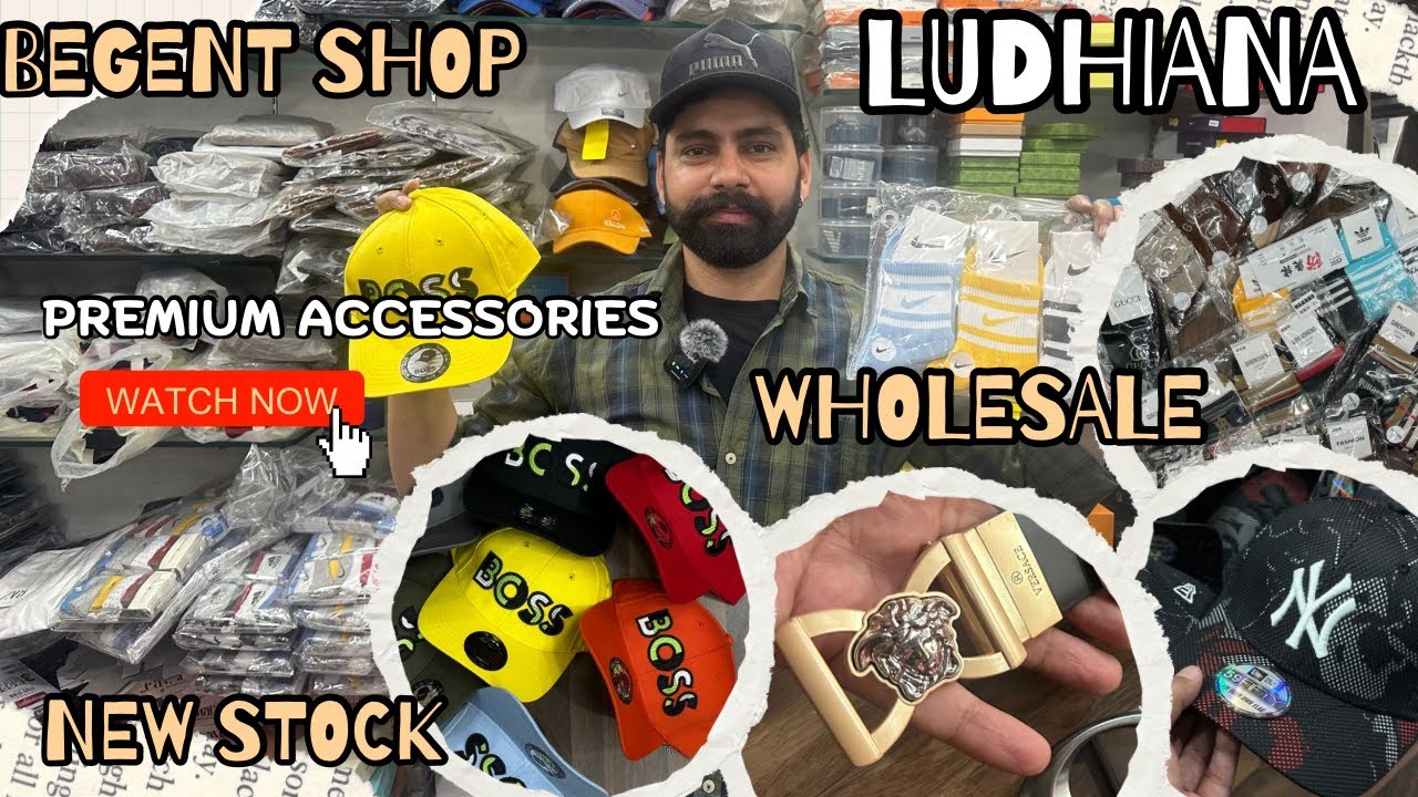 Imported Caps, Belts and Socks etc. Wholesale in Ludhiana 🔥 | Accessories Wholesale ✅ | ☎️7973706303