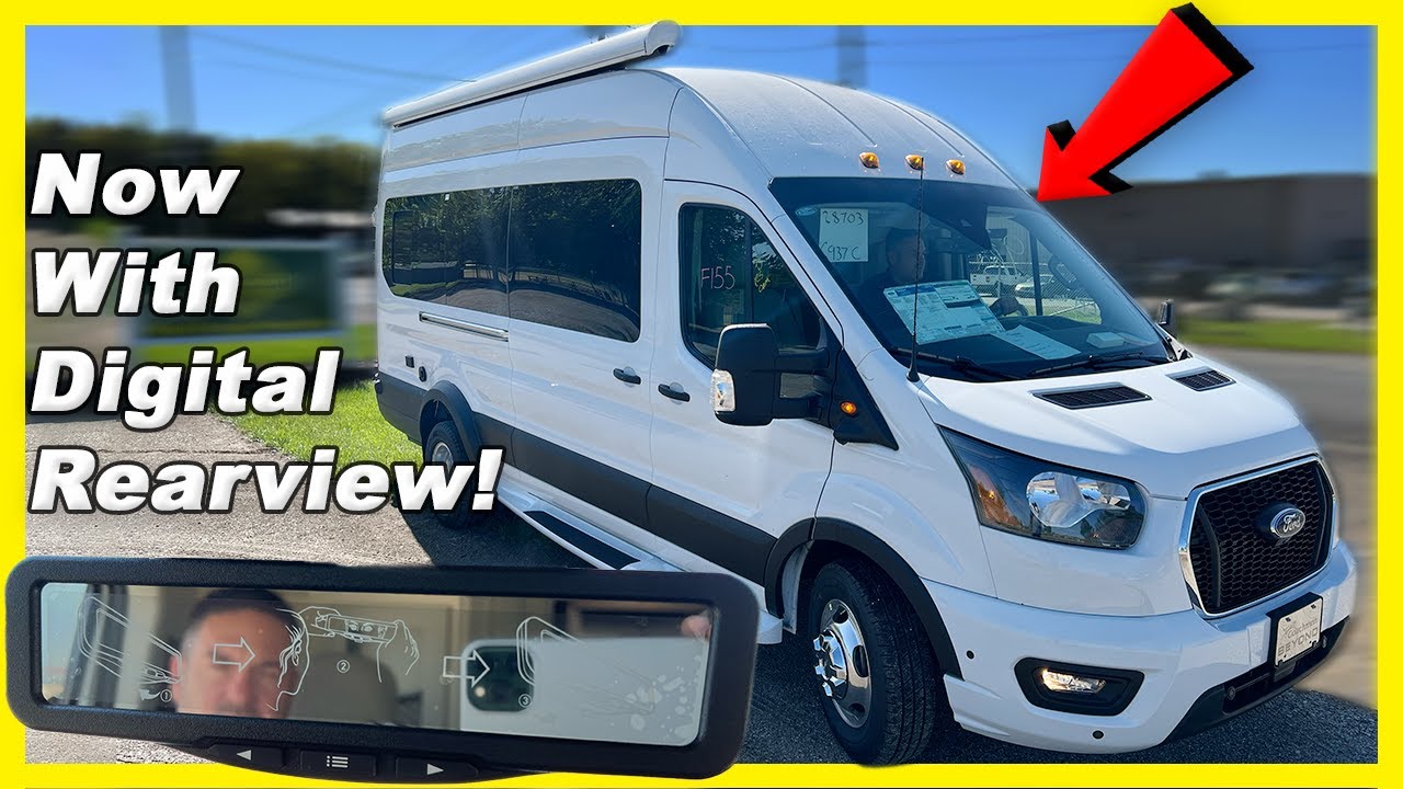 Цифровое зеркало заднего вида: как оно работает на новых автодомах Coachmen класса B
