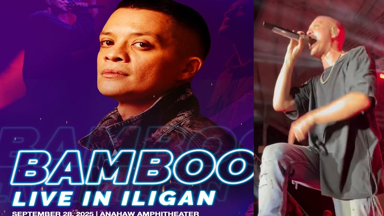 Концерт BAMBOO LIVE в городе Илиган | 28 сентября 2025 г.