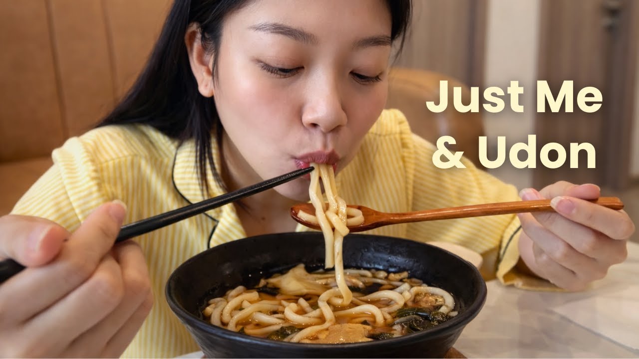 Just Me, Udon & A Slow Day At Home
