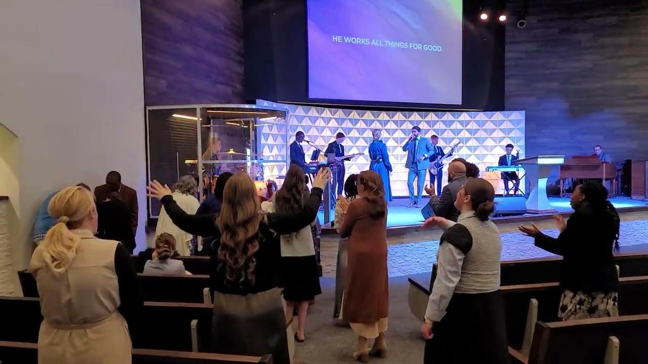 Morning service at Victory Life 