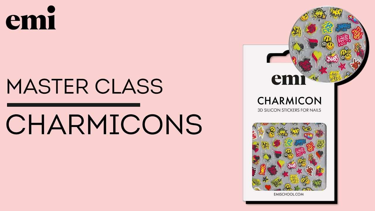 Charmicon 3D Silicone Stickers