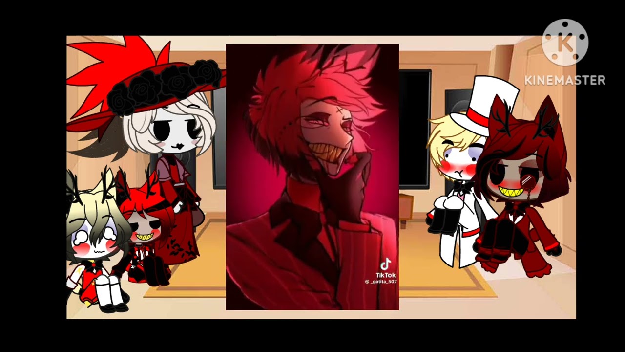 lucifer y alastor + Rosie reaccionan  algunos videos parte 8/original/ habra parte 9?