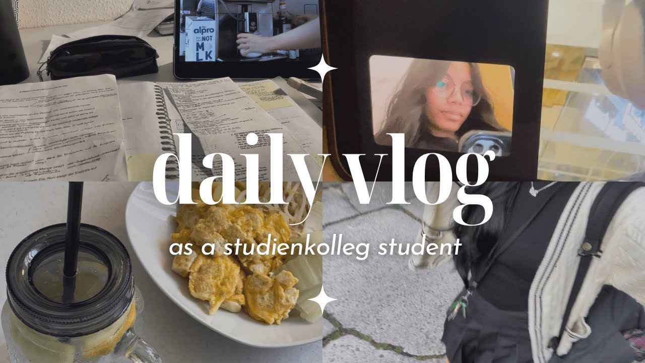 Studienkolleg diaries ✧˖°. | Festellungsprüfung (FSP) week, lots of studying!