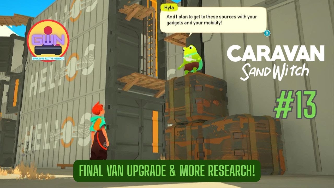 Caravan Sand Witch #13: Final Van upgrade & more research.