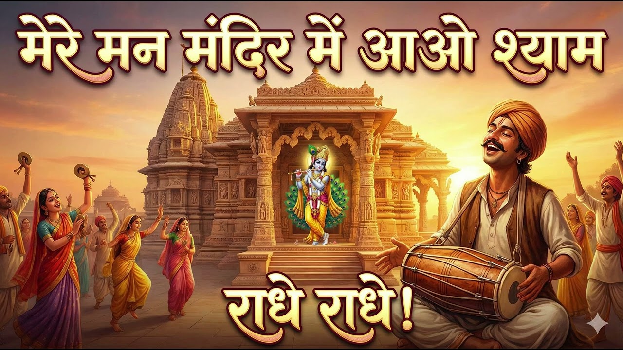 मेरे मन मंदिर में आओ श्याम,
