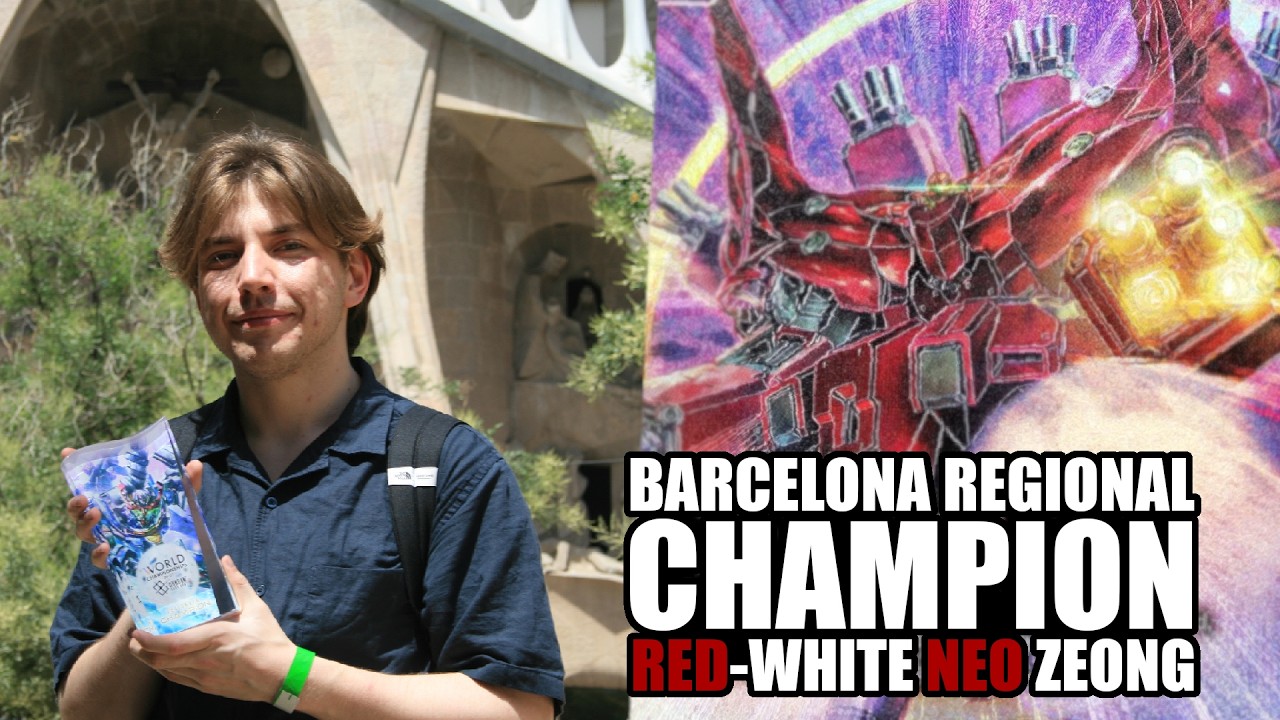 GUNDAM BARCELONA REGIONAL CHAMPION! - 1st Place Red/White Neo Zeong Deck Profile!