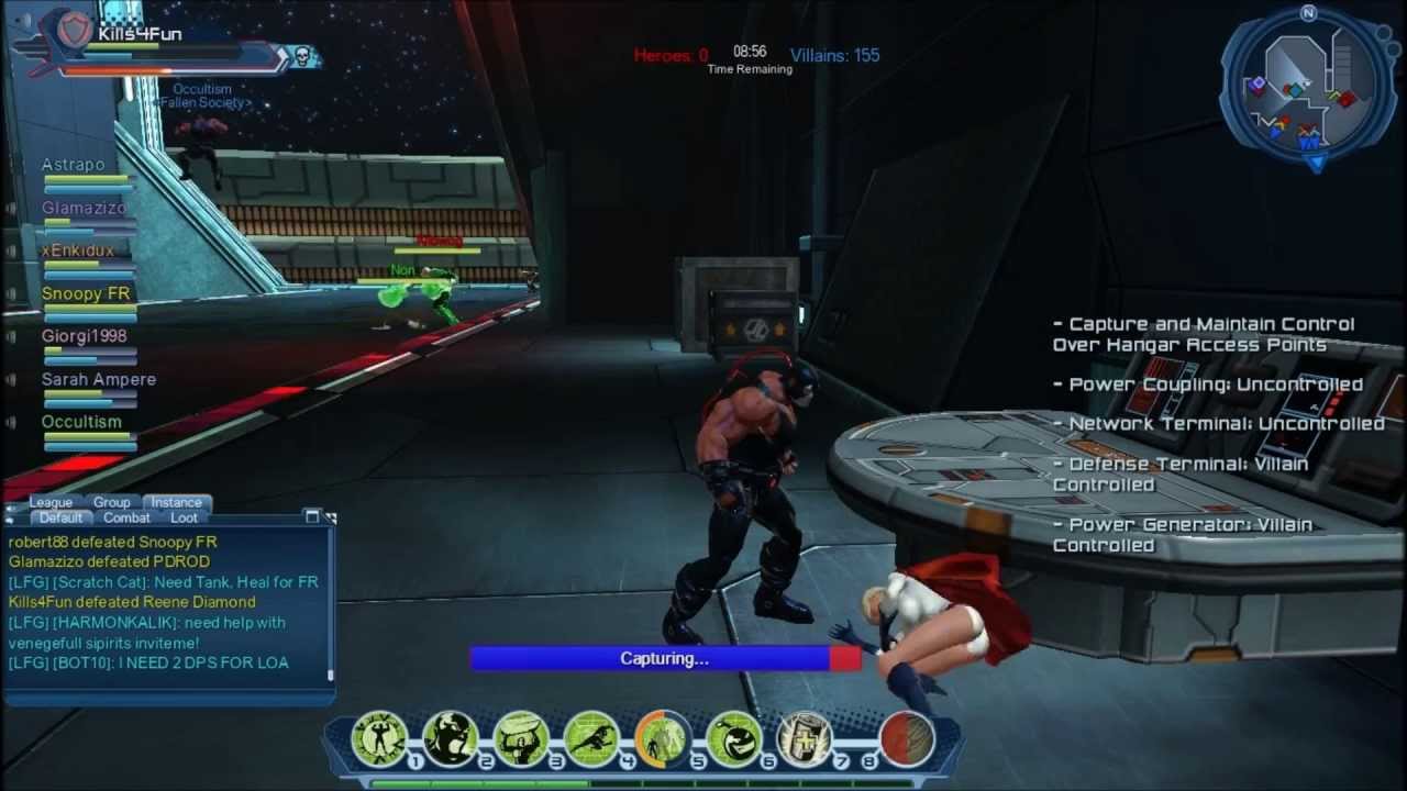 DCUO 8v8 Legends *BANE ONLY*