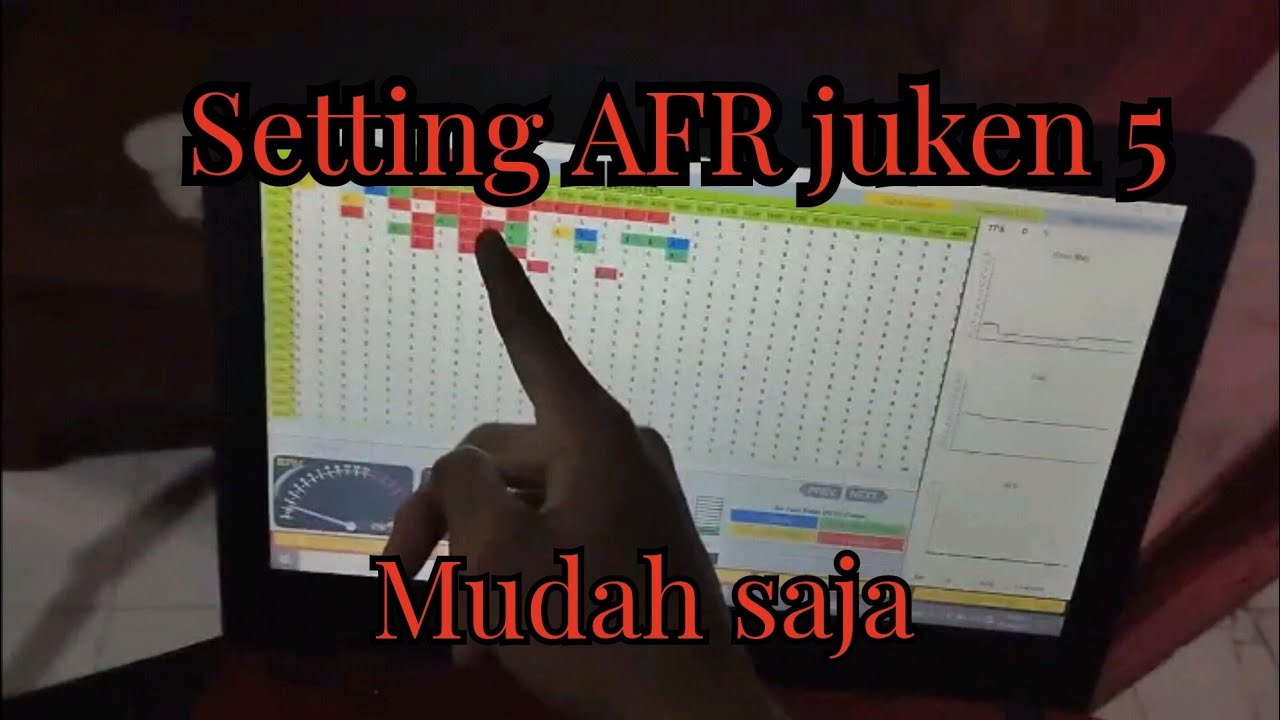 Cara setting AFR yg pas di juken 5