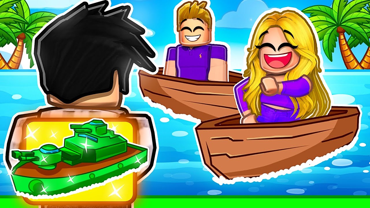 J'ai fait Semblant d'être un NOOB dans Roblox Build a Boat, Puis j'ai utilisé un Bateau à 100,000 €