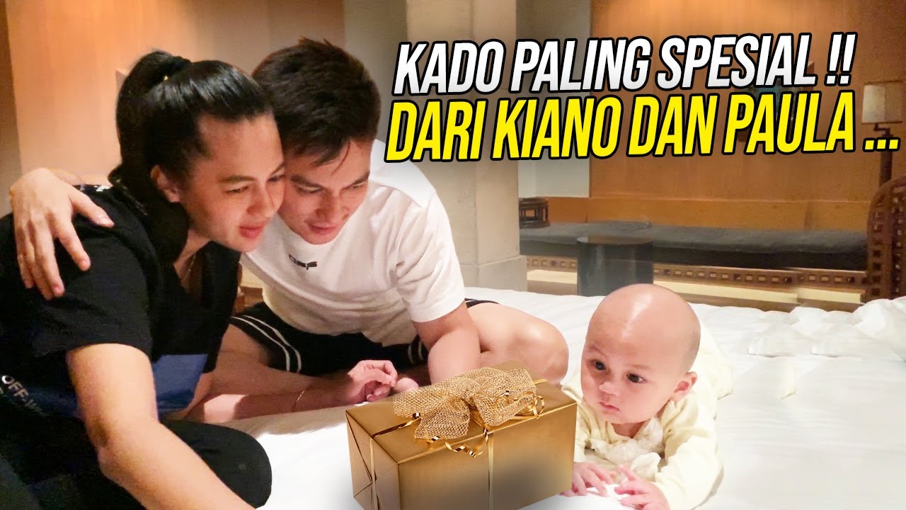 AKHIRNYA SURPRISE PAULA BERHASIL.!!!! BAIM SENENG BANGET SAMPE PELUK PELUKIN PAULA TRUS !!