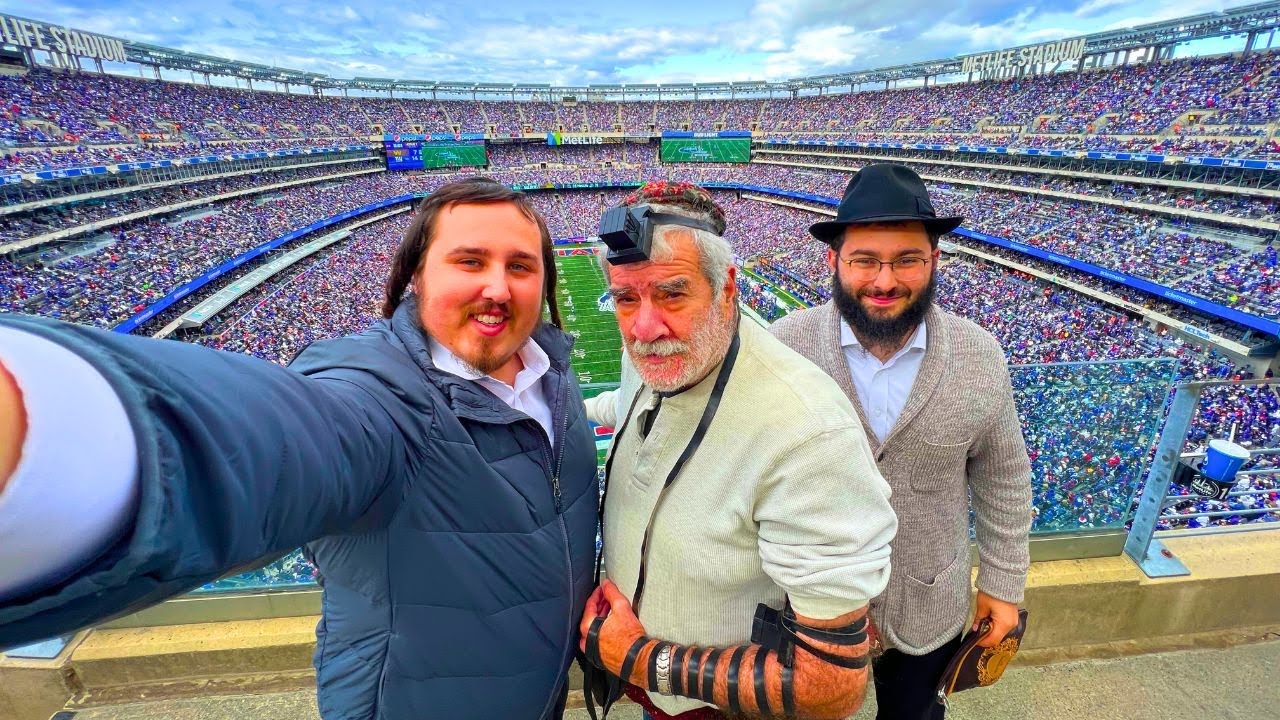 GIANT(S) JEWISH PRIDE AT METLIFE STADIUM!!! (עם ישראל חי)