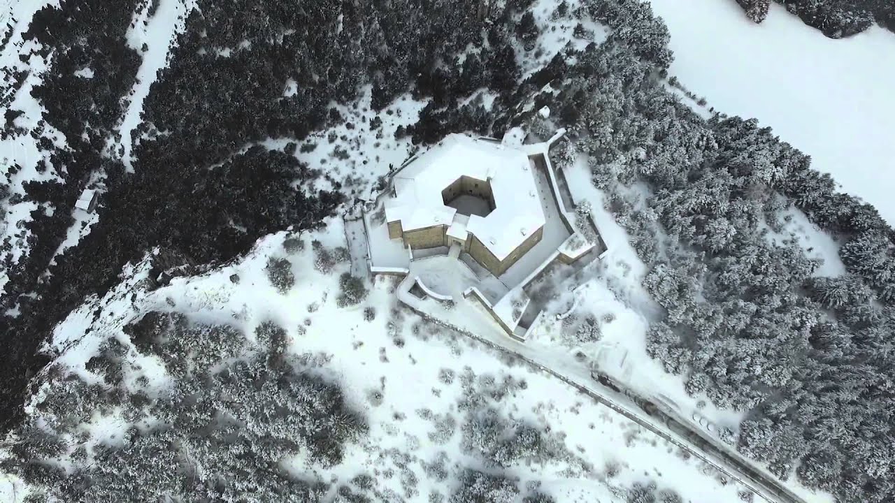 Vol drone DJI Phantom 3 Aussois février 2016, vues magnifiques.