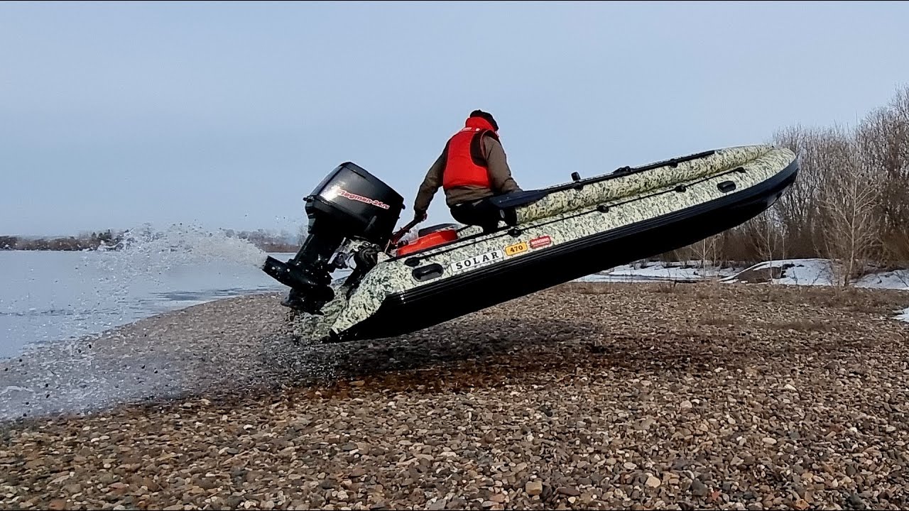 ДОЛБИМ и ЛОМАЕМ РИБа СОЛАР. ЖЕСТКО ИСПЫТЫВАЕМ лодку из ПНД. SOLAR-470 RIB Super Jet.  Суперджет