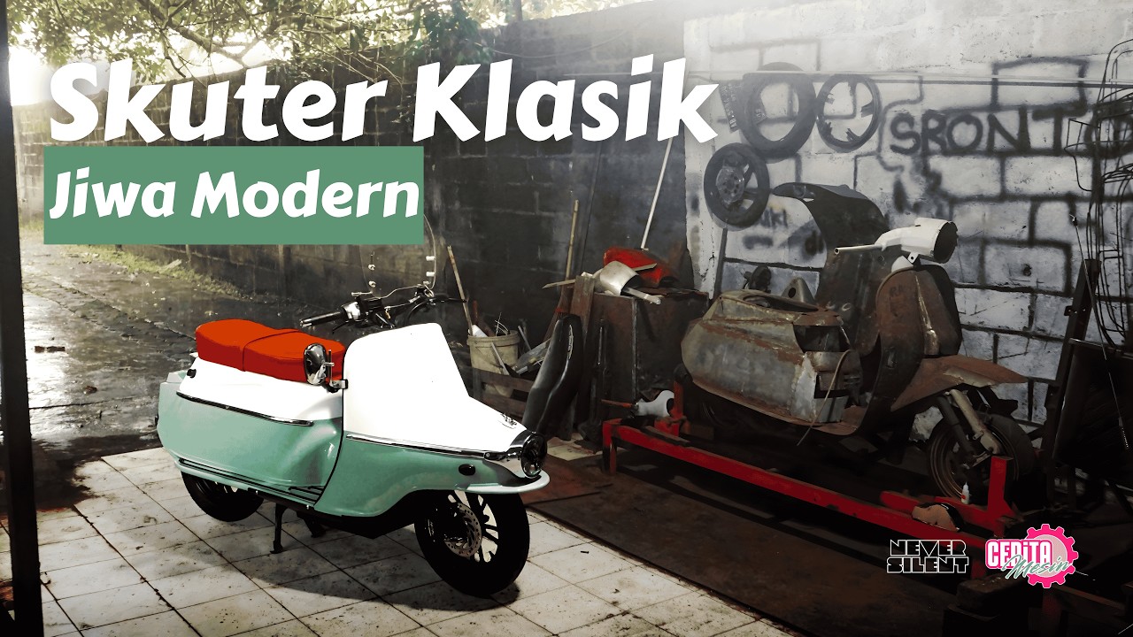 TAMPANG SKUTER KLASIK, TAPI BERJIWA MODERN! 😍🔥| CERITA MESIN - EP. 8