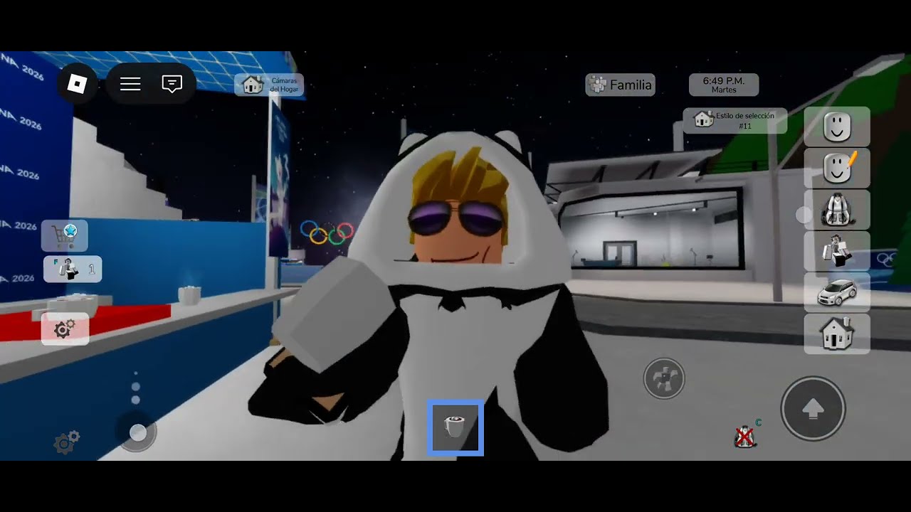 24 horas siendo un panda
