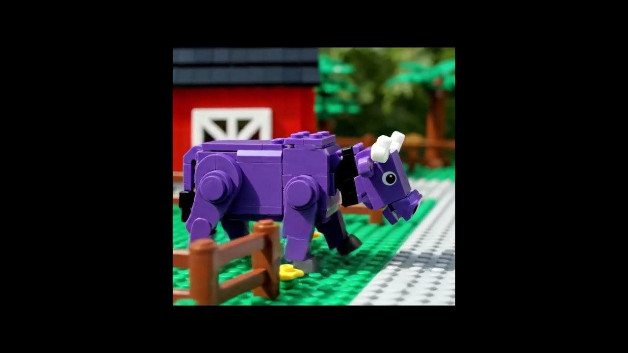 boi de lego come bananas #animals