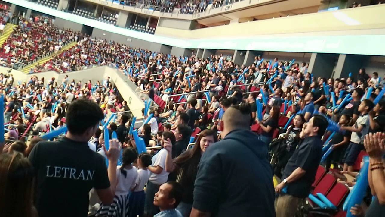Letran half time cheer season 91