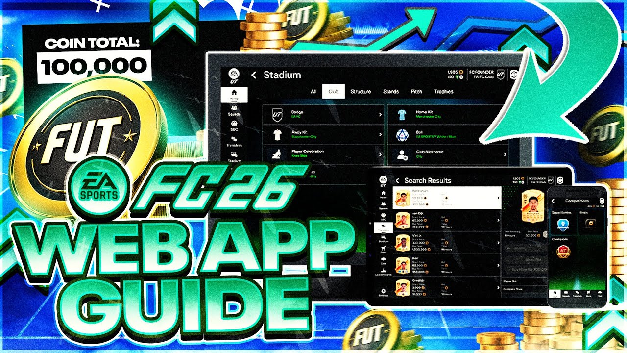 EAFC 26 WEB APP GUIDE - HOW TO START