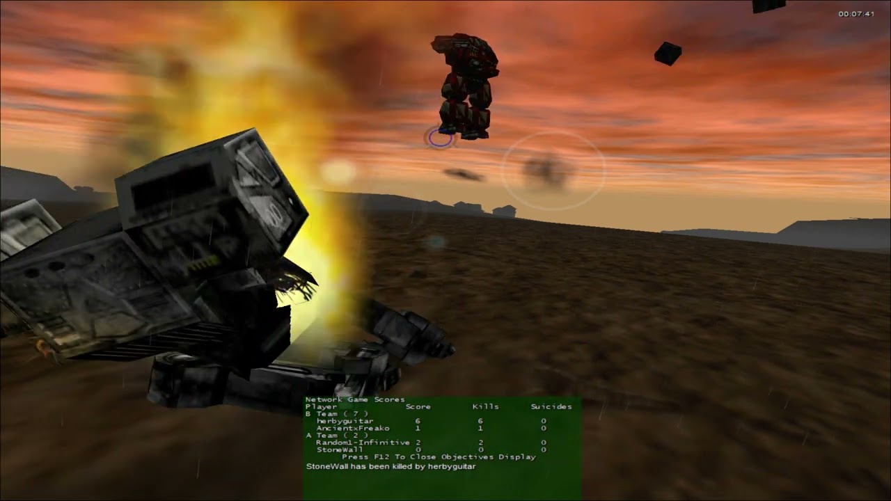 2 vs 2 Instant Action 4 - MechWarrior 3 Weapons Mod Online