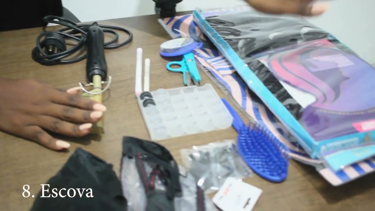 Método de como fazer uma wig cacheada