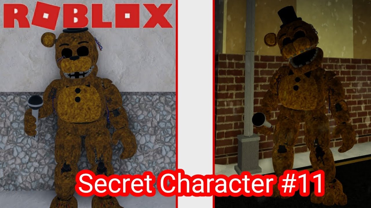 How to unlock Withered Golden Freddy in FMR (Secret character #11) Roblox 