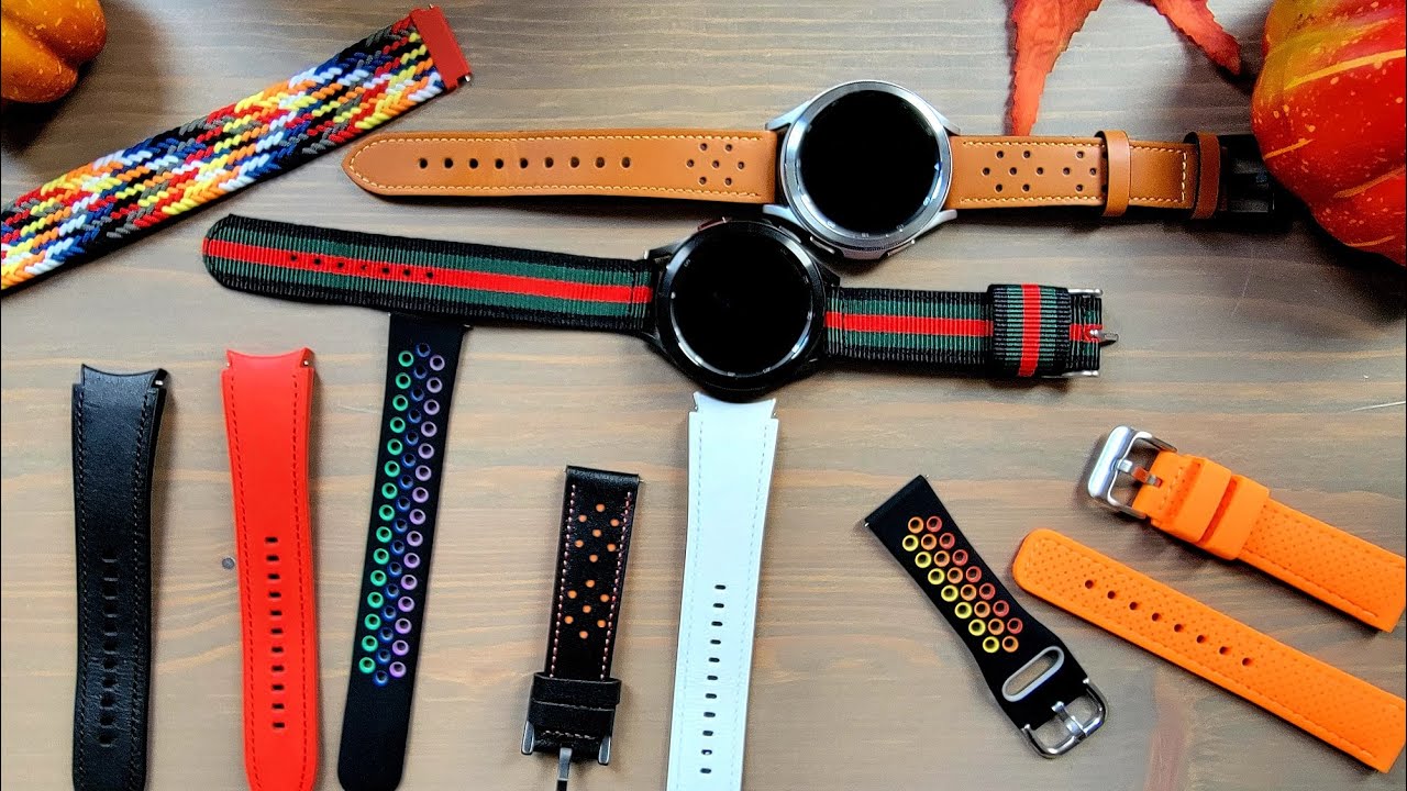 Лучшие ремешки/браслеты для Samsung Galaxy Watch4/Watch4 Classic! Совместимы также с Watch 5/5 Pro!