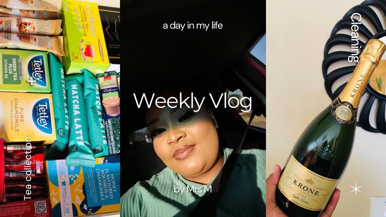 Weekly Vlog | Mini Tea Collection | Weekly Top Up| Clean and Reset| South African YouTuber #love 