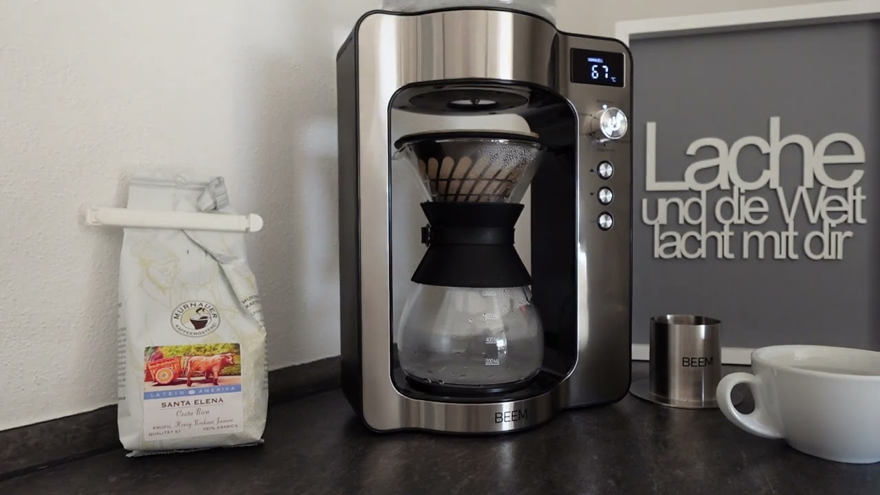 BEEM Pour Over Filterkaffeemaschine wie ein Handaufguss. Lohnt es sich? Der Test...